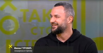 Milanas Gurovičius TV laidoje 2018-aisiais