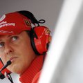M. Schumacherio sveikatos būklėje – vilčių teikiantys ženklai