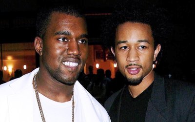  Kanye Westas ir Johnas Legendas