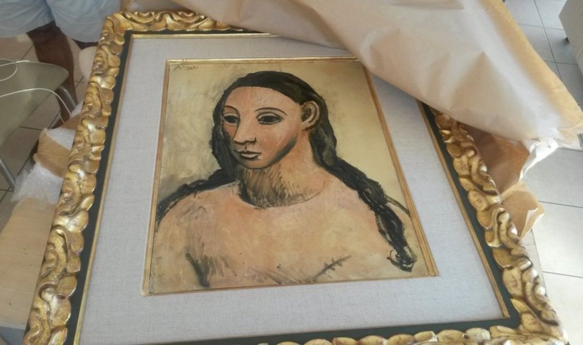 Pablo Picasso paveikslas „Jaunos moters galva“ 