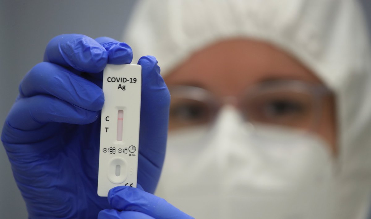 Koronaviruso testas