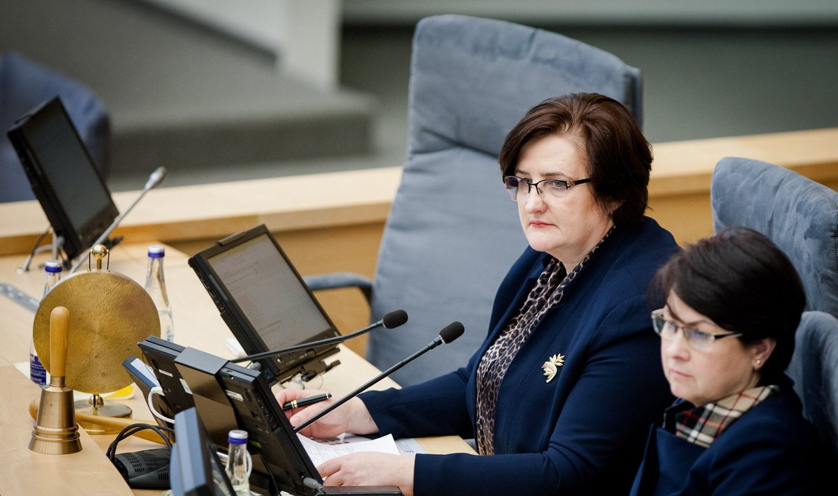 Seimas Speaker Loreta Graužinienė