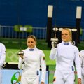 Lietuvos penkiakovininkėms duris į pasaulio taurės etapo finalą atvėrė puikūs fechtavimo įgūdžiai