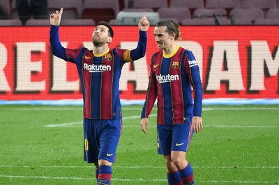 Lionelis Messi, Antoine Griezmannas