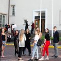 В высших школах Литвы с понедельника приступили к учебе и первокурсники