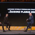 LFF pasikvietė Valinską ir pristatė savo strategiją „Žaidimo planas 2024“