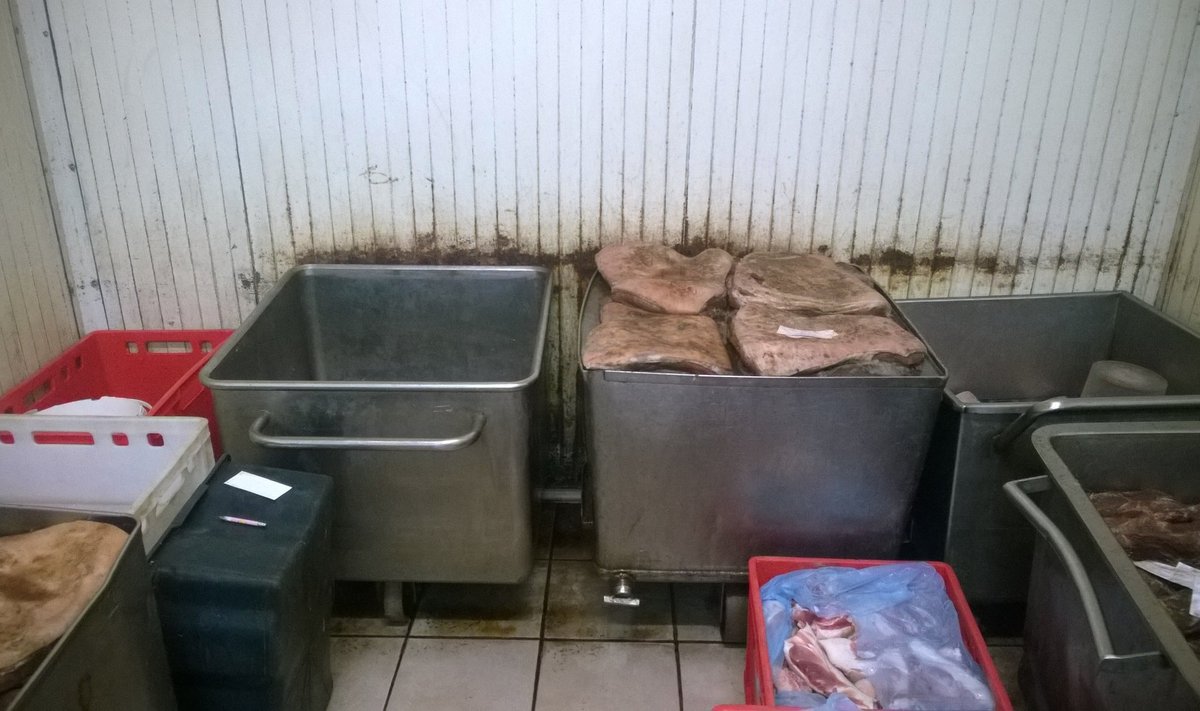 „Medonos mėsa" uždaryta dėl grubių higienos pažeidimų