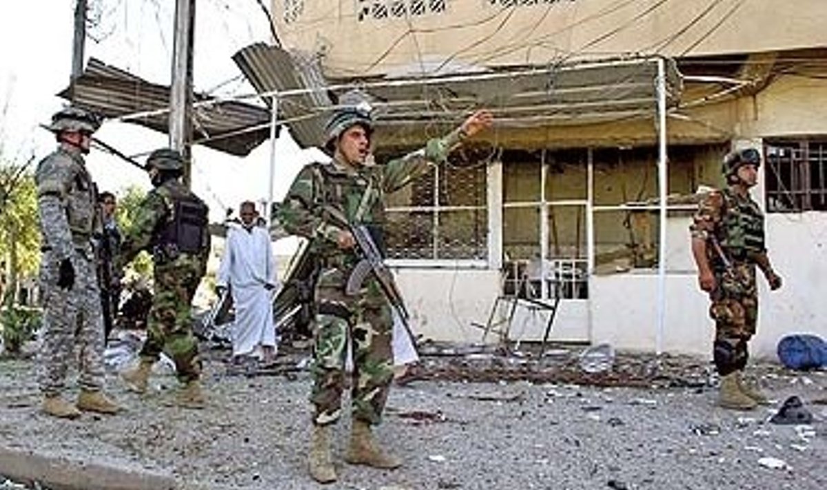 Po sprogimo Irako Kirkuko mieste