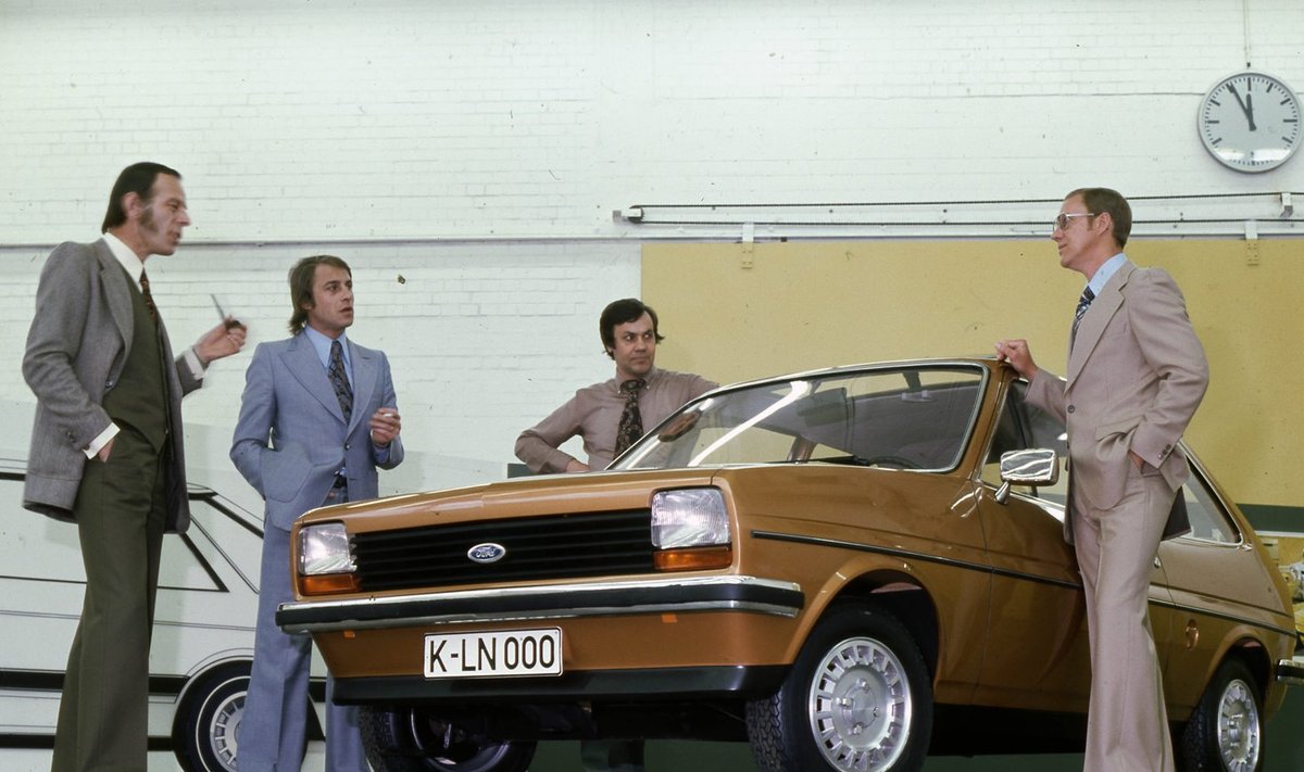 "Ford Fiesta" prieš 40 metų