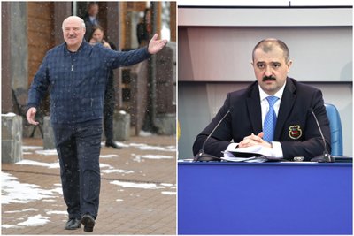 Aleksandras Lukašenka (kairėje), Viktoras Lukašenka