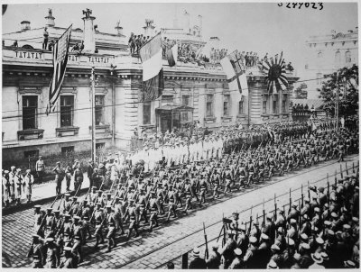 Sąjungininkų paradas Vladivostoke 1918