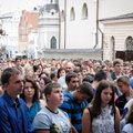 Polish school students go to church service instead of classes in protest of Lithuania's education policy