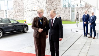 Премьер Литвы обсудила с канцлером Германии вопросы немецкой бригады и поддержки Украины