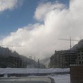 Subtropiniame Sočyje rusai privers debesis gaminti sniegą