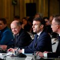 Macronui – nedviprasmiškas Scholzo ir Tusko atsakas dėl Ukrainos