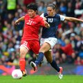 Olimpiniame moterų futbolo turnyre - trečios D. Britanijos ir JAV rinktinių pergalė iš eilės