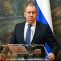 Lavrovas: Rusija atsakys į galimas Vakarų sankcijas dėl Navalno