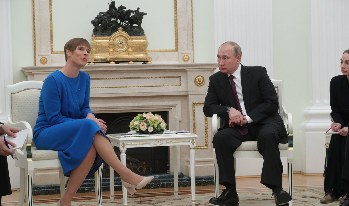 Kersti Kaljulaid, Vladimiras Putinas