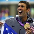 Legendinis JAV plaukikas M.Phelpsas tapo daugiausiai olimpinių medalių iškovojusiu atletu