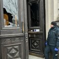 Vilniuje išdaužyti apygardos teismo langai