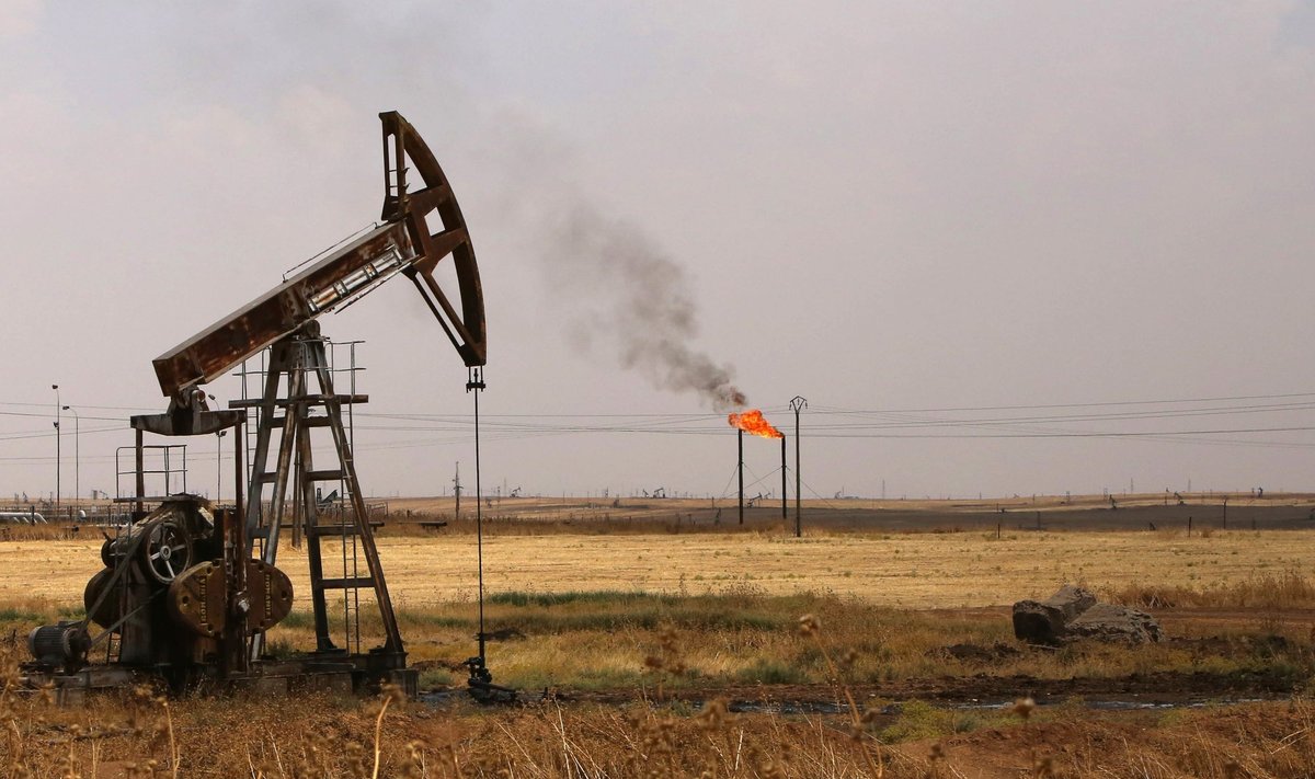 An oil well in Syria