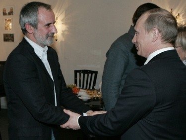 Rimas Tuminas ir Vladimiras Putinas
