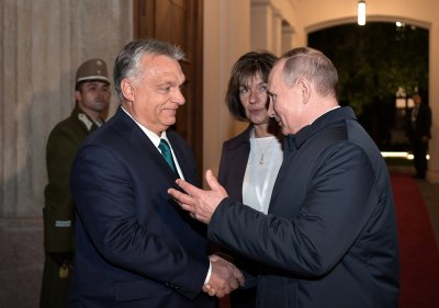 V. Putinas ir V. Orbanas