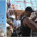 Uosto laivai – vietoj orkestro. Prisiminkime įspūdingiausias akimirkas iš didžiųjų burlaivių šventės Klaipėdoje
