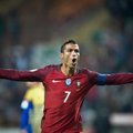 Pasaulio čempionato atrankoje C. Ronaldo „pokeris“ ir įtikinama portugalų pergalė