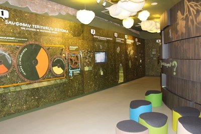 Saugomų teritorijų Nacionalinio lankytojų centro ekspozicija