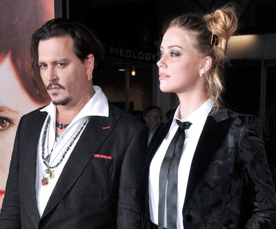  Amber Heard ir Johnny Depp