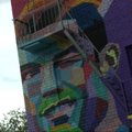Kazanėje – įspūdingas Ronaldo skirtas grafitis