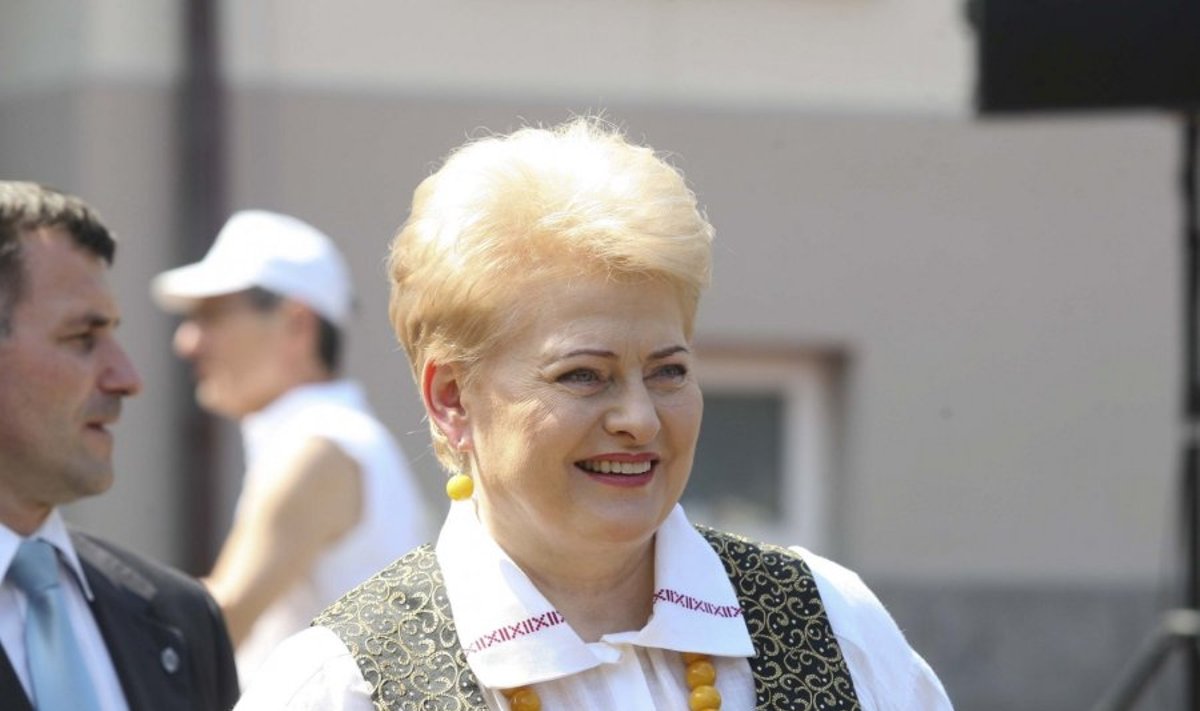 prezidentė Dalia Grybauskaitė