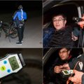 Reidas Vilniuje: girtas dviratininkas išsigando, kad neteks vairuotojo pažymėjimo