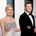 Scarlett Johansson su trečiuoju vyru ką tik gimusiam sūnui suteikė neeilinį vardą: internautai mano, kad tai – pokštas