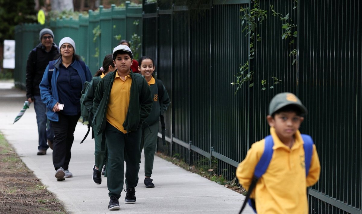 Australijoje milijonai vaikų grįžo į klases