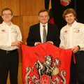 Dakare dalyvausiančius lietuvius pasveikino Seimo Pirmininkas