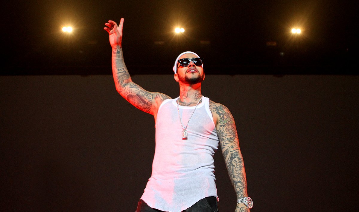 Timati at a concert in Kaunas in 2013