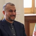 Irano užsienio reikalų ministras pirmą kartą nuo 2019 metų lankosi Japonijoje