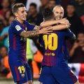 „Barcelonai“ laimėti padėjo ir „nelegalus“ įvartis