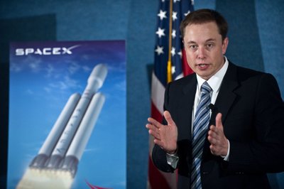 "SpaceX" generalinis direktorius Elonas Muskas