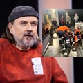 Oskaro Koršunovo spektaklio repeticijoje įvyko nelaimė: aktoriui prireikė greitosios pagalbos