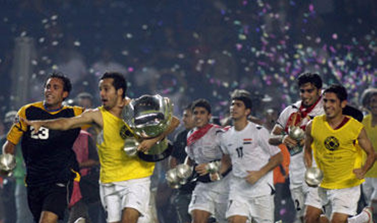 Irako futbolo rinktinė triumfavo Azijos taurės turnyre