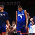 Olimpiniai čempionai JAV krepšininkai pirmose grupės rungtynėse krito prieš Prancūziją