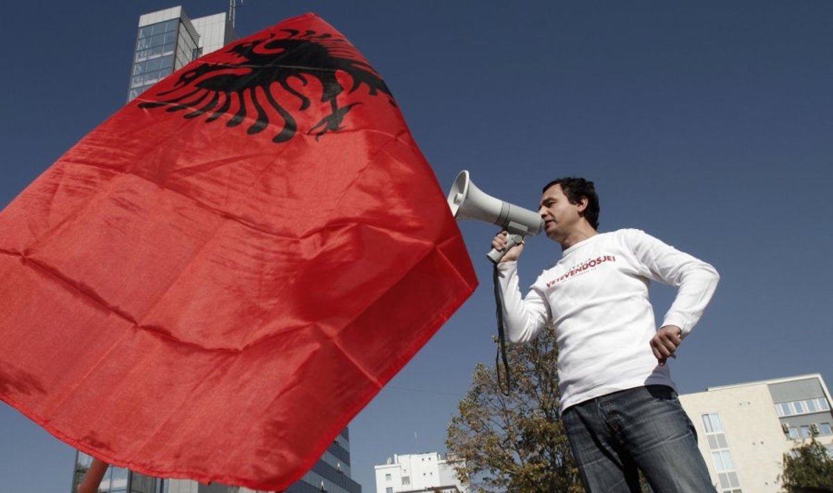 Protestuotojai Kosove