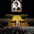 Japonijoje prasidėjo nužudyto buvusio premjero Shinzo Abe valstybinės laidotuvės