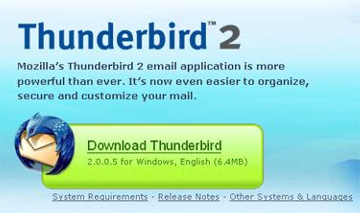 "Thunderbird“