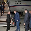 Prieš „Zapad“ karines pratybas V. Putinas lankosi Kaliningrade