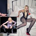 Neseniai dėl gyvybės kovojusi Madonna ir toliau kaitina kraują: norėdama pademonstruoti krūtinę pasirinko iššaukiantį drabužį