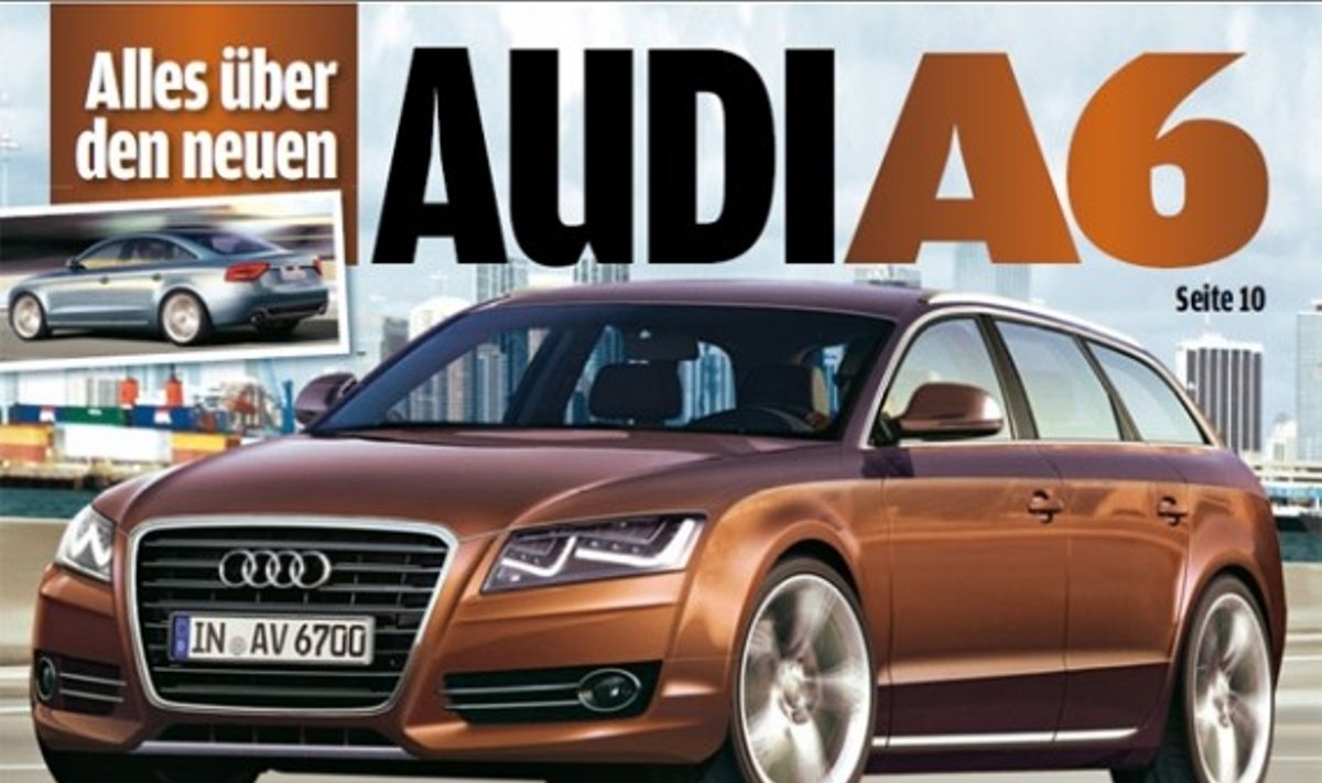 Nauja Audi A6. AutoBild nuotr.